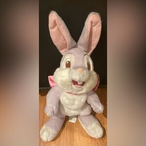 Disney Thumper Girl Pink Bow Plush